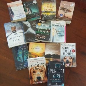 Fiction paperback books